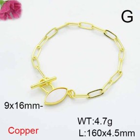 Fashion Copper Bracelet  F6B300733bbml-L024
