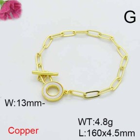 Fashion Copper Bracelet  F6B300734bbml-L024