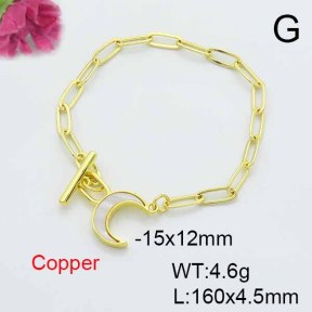 Fashion Copper Bracelet  F6B300741bbml-L024