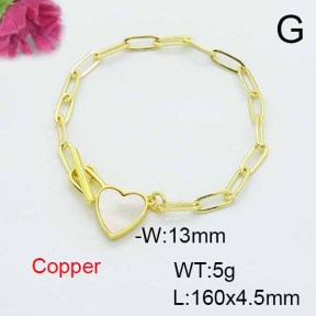 Fashion Copper Bracelet  F6B300743bbml-L024