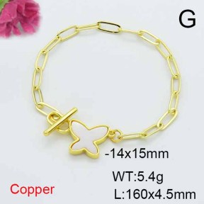 Fashion Copper Bracelet  F6B300744bbml-L024