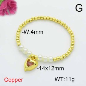 Fashion Copper Bracelet  F6B405193vbll-L024