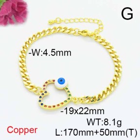 Fashion Copper Bracelet  F6B405227bbml-L024