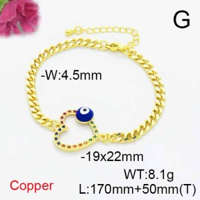 Fashion Copper Bracelet  F6B405228bbml-L024