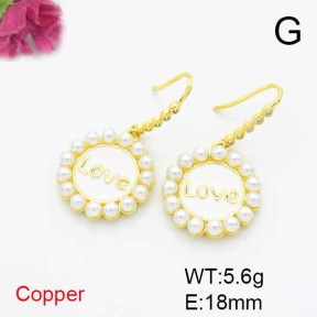 Fashion Copper Earrings  F6E301566vbpb-L024
