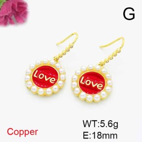 Fashion Copper Earrings  F6E301568vbpb-L024