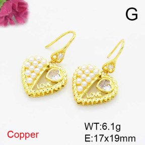 Fashion Copper Earrings  F6E403878vbpb-L024