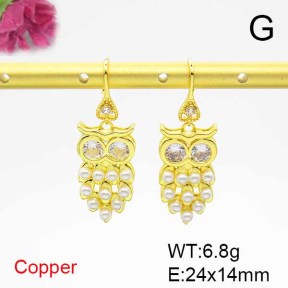 Fashion Copper Earrings  F6E403888vbpb-L024