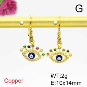 Fashion Copper Earrings  F6E403890vbnb-L024