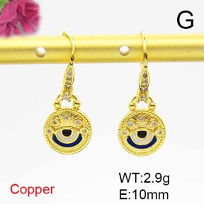 Fashion Copper Earrings  F6E403891vbnb-L024
