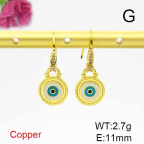 Fashion Copper Earrings  F6E403892vbnb-L024