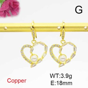 Fashion Copper Earrings  F6E403895vbpb-L024