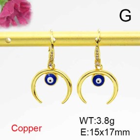 Fashion Copper Earrings  F6E403904vbnb-L024