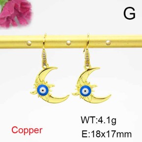 Fashion Copper Earrings  F6E403909vbnb-L024
