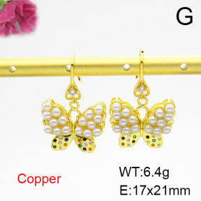 Fashion Copper Earrings  F6E403936vbpb-L024