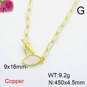 Fashion Copper Necklace  F6N300781vbnb-L024