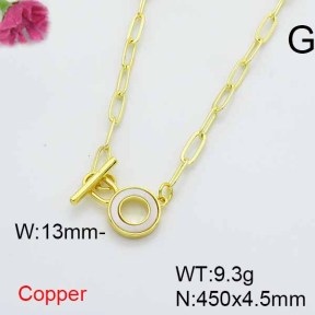 Fashion Copper Necklace  F6N300782vbnb-L024