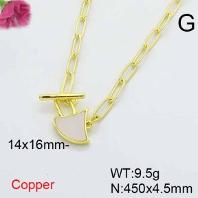 Fashion Copper Necklace  F6N300783vbnb-L024