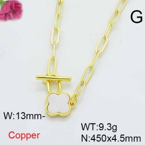 Fashion Copper Necklace  F6N300784vbnb-L024