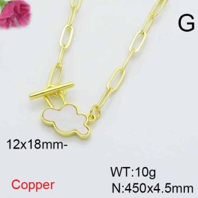 Fashion Copper Necklace  F6N300787vbnb-L024