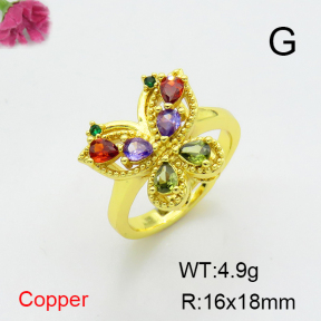 Fashion Copper Ring  F6R401138aajl-L024