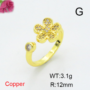 Fashion Copper Ring  F6R401139aajl-L024