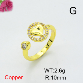 Fashion Copper Ring  F6R401140aajl-L024