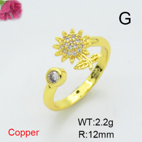 Fashion Copper Ring  F6R401141aajl-L024