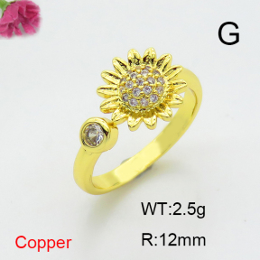 Fashion Copper Ring  F6R401142aajl-L024
