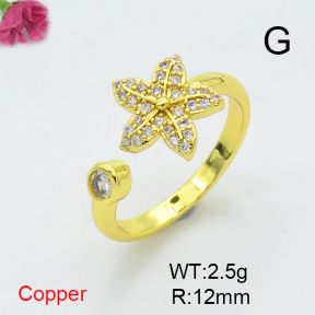 Fashion Copper Ring  F6R401144aajl-L024