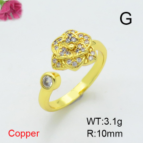 Fashion Copper Ring  F6R401146aajl-L024