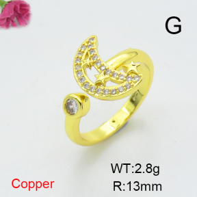 Fashion Copper Ring  F6R401147aajl-L024