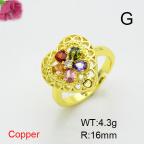 Fashion Copper Ring  F6R401149aajl-L024
