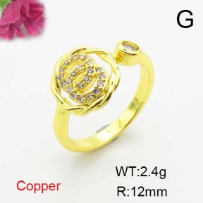 Fashion Copper Ring  F6R401150aajl-L024