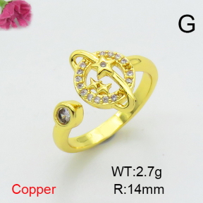 Fashion Copper Ring  F6R401152aajl-L024