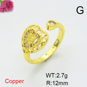 Fashion Copper Ring  F6R401153aajl-L024