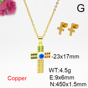 Fashion Copper Sets  F6S004143aajl-L024