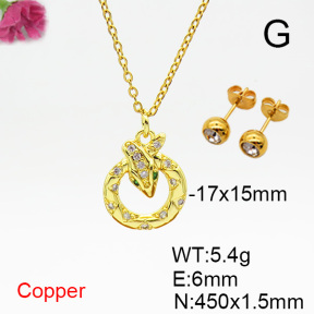 Fashion Copper Sets  F6S004169avja-L024