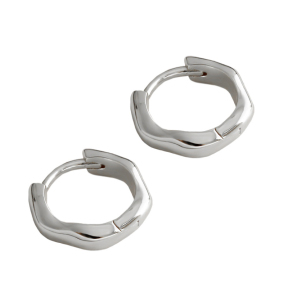 925 Silver Earrings WT:2.8g Inner:10mm
T:3mm JE2171ajhm-Y18 EA494