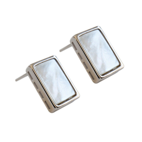 925 Silver Earrings WT:2.9g 12.6*9mm JE2179ajap-Y18 HED1110