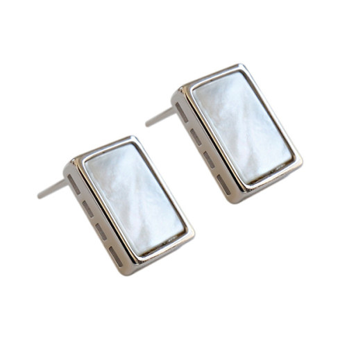 925 Silver Earrings WT:2.9g 12.6*9mm JE2179ajap-Y18 HED1110