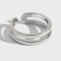 925 Silver Ring WT:2.2g 5mm JR2124biho-Y18 JAGL144