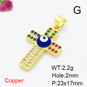 Fashion Copper Pendant  XFPC06939aajl-L024