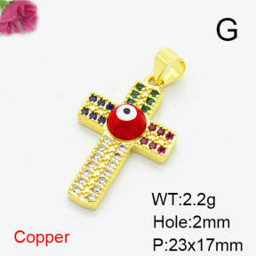 Fashion Copper Pendant  XFPC06941aajl-L024