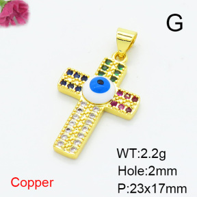 Fashion Copper Pendant  XFPC06943aajl-L024