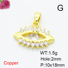 Fashion Copper Pendant  XFPC06975vail-L024