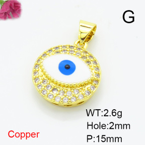 Fashion Copper Pendant  XFPC06979aajl-L024