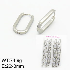 Stainless Steel Earrings  2E2001085ajma-689