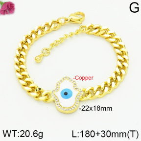 Fashion Copper Bracelet  F2B300245vhha-J22