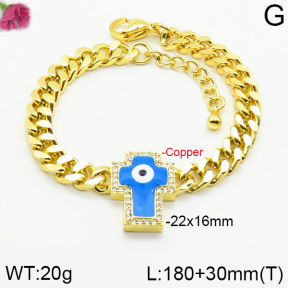 Fashion Copper Bracelet  F2B300252vhha-J22